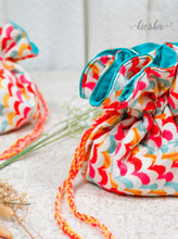 Load image into Gallery viewer, Misty Teal Potli Bag