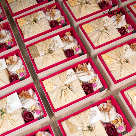 A gift basket, especially that of Kiesha, is a great way to give someone a variety of gifts all in one package