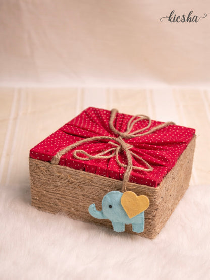 Little Elephant Kids Basket (covered)
