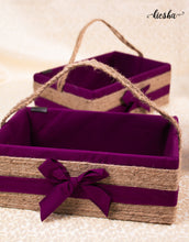 Load image into Gallery viewer, Sutli Festive Basket (Bow)