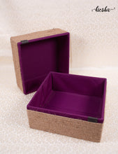 Load image into Gallery viewer, Square Case Sutli Basket (Large)