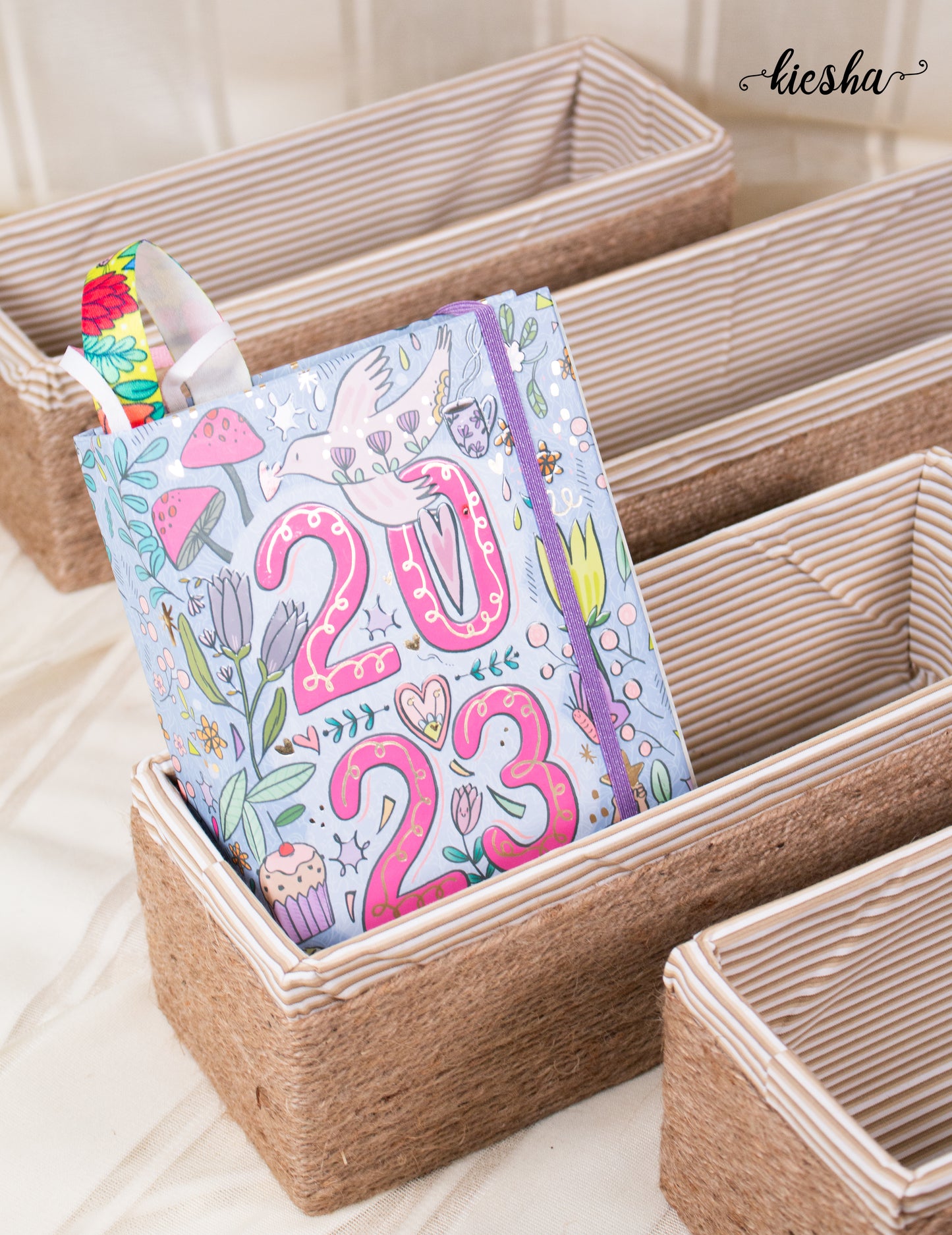 Magazine Stripes Organiser