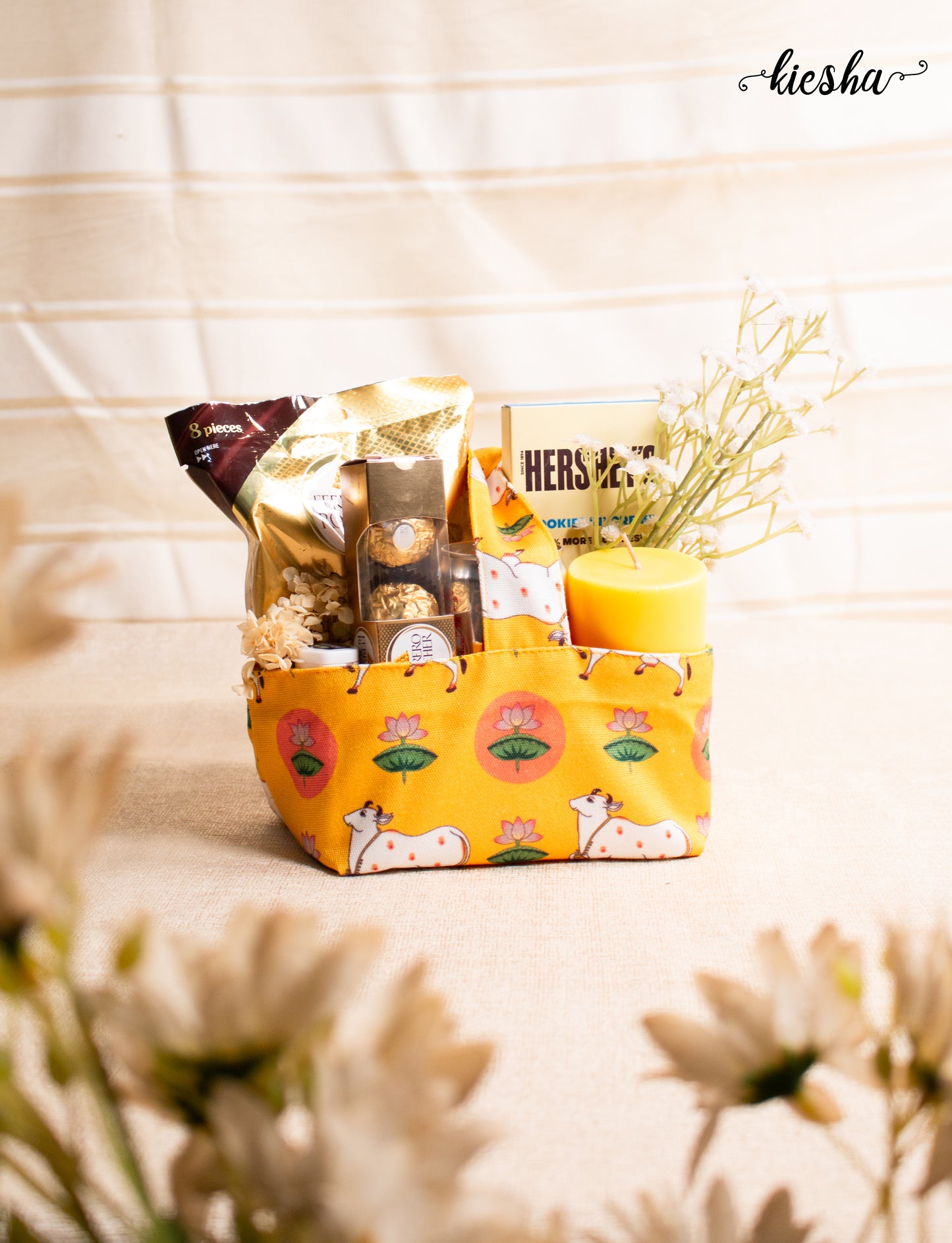 Canvas Foldable Basket (Small)