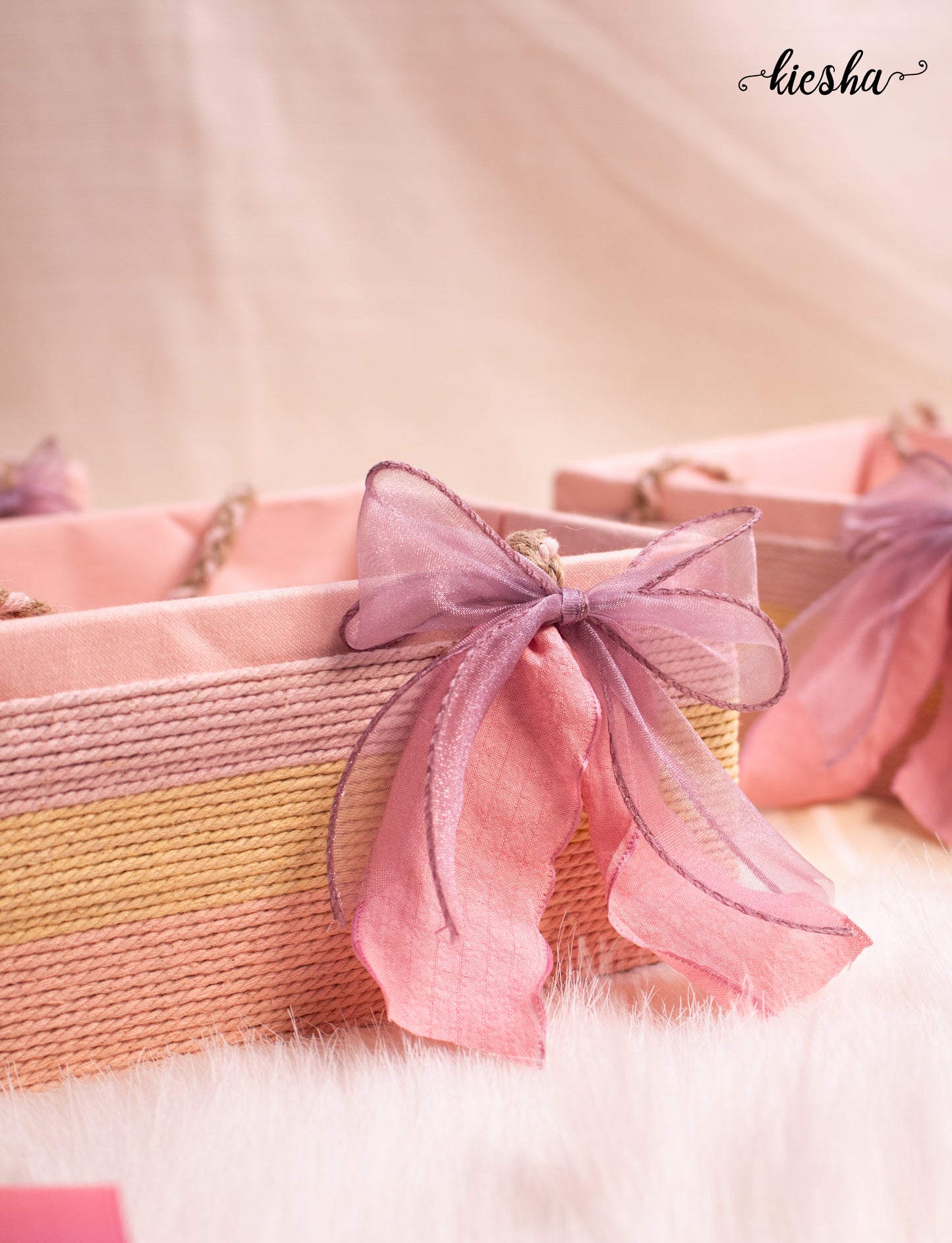 The Ribbon Charm Basket