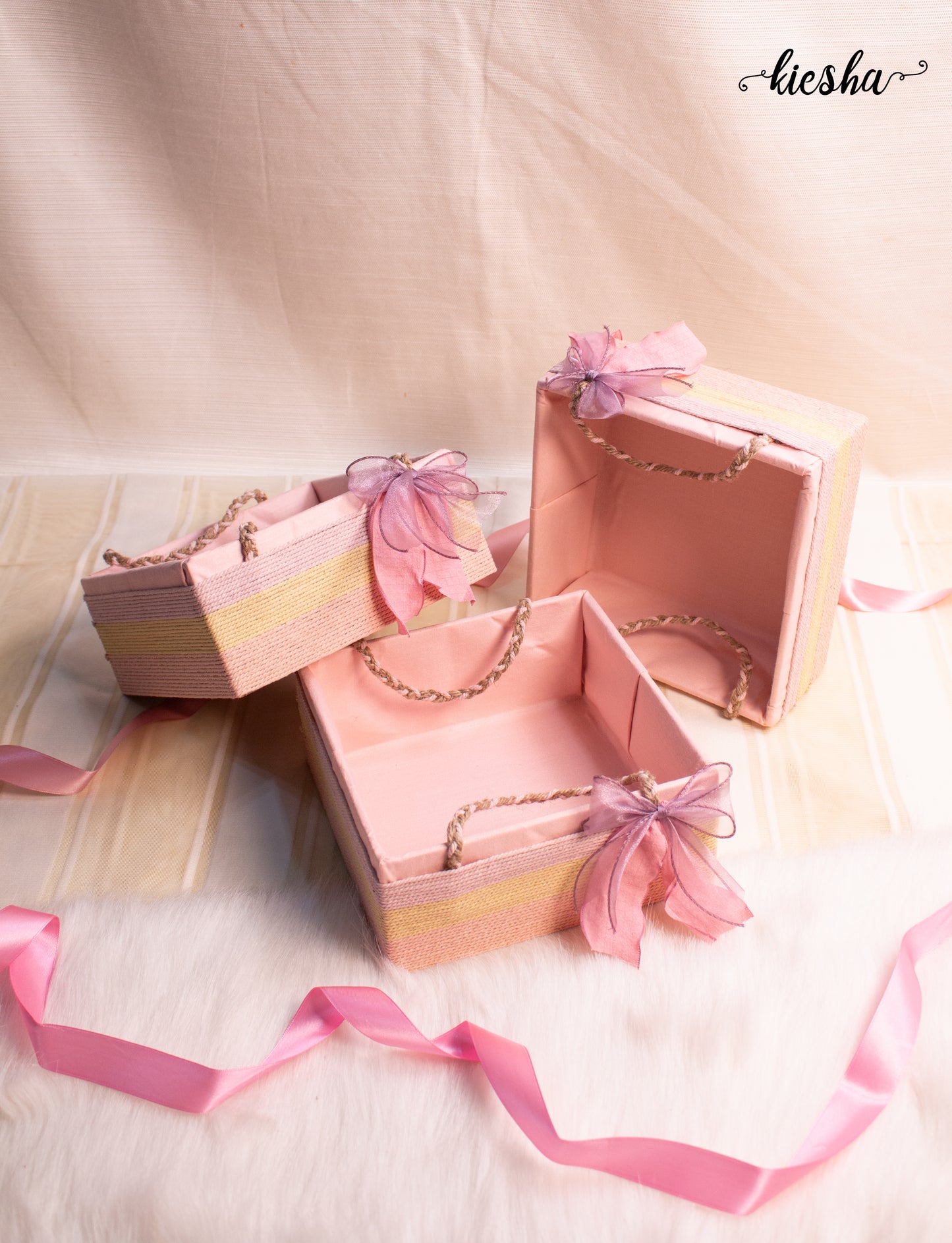 The Ribbon Charm Basket