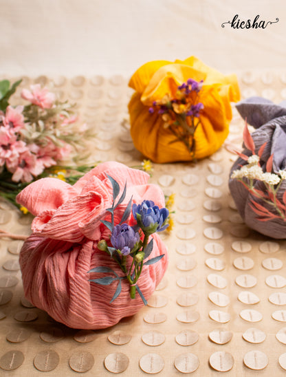 Muslin Potlis (set of 3)