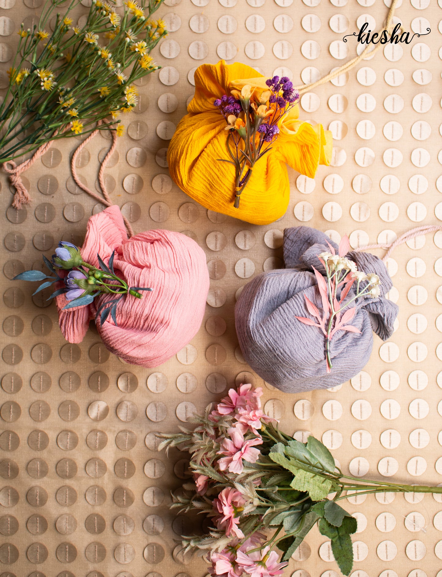 Muslin Potlis (set of 3)