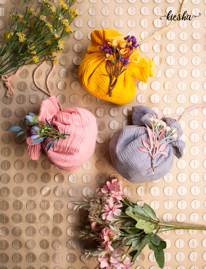 Muslin Potlis (set of 3)
