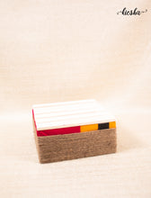 Load image into Gallery viewer, Multicolor Square Lid Sutli Basket