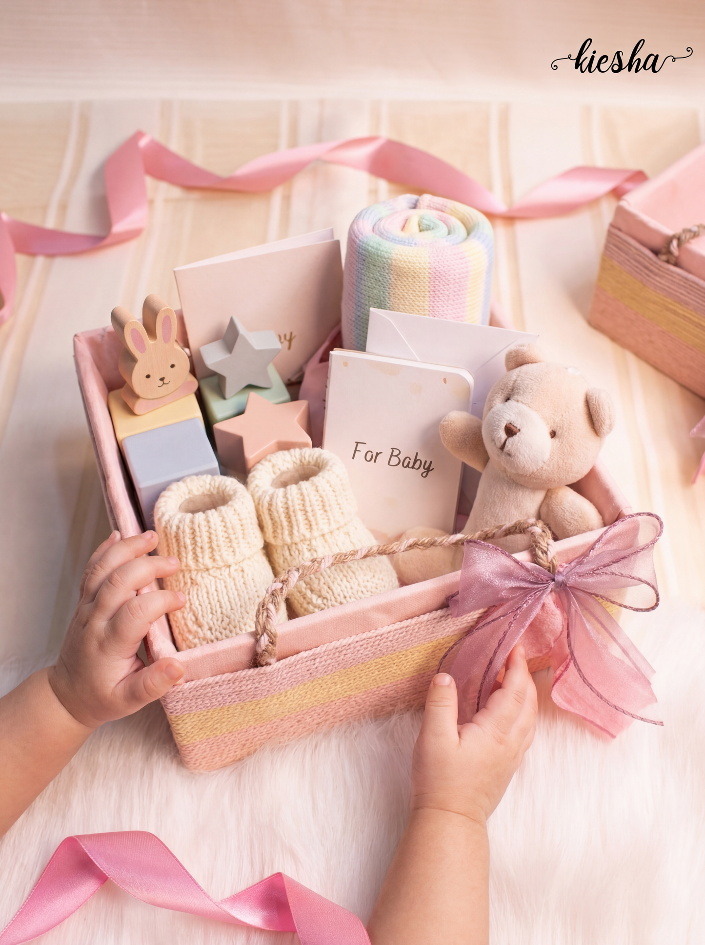 The Ribbon Charm Basket