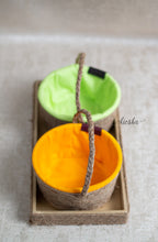 Load image into Gallery viewer, Tray of 2 - Sutli Basket Round (Open)