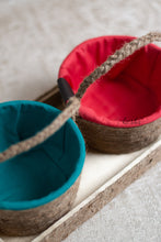 Load image into Gallery viewer, Tray of 2 - Sutli Basket Round (Open)