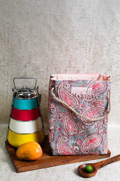 Lunch Bag Pink (Medium)