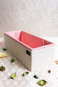 Pastel White Organiser (Small)