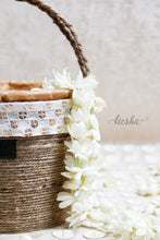 Load image into Gallery viewer, Golden Brocade Tub Basket
