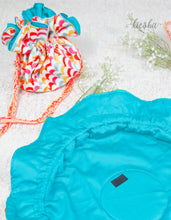 Load image into Gallery viewer, Misty Teal Potli Bag