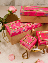 Load image into Gallery viewer, Noor Trousseau Boxes - set of 4