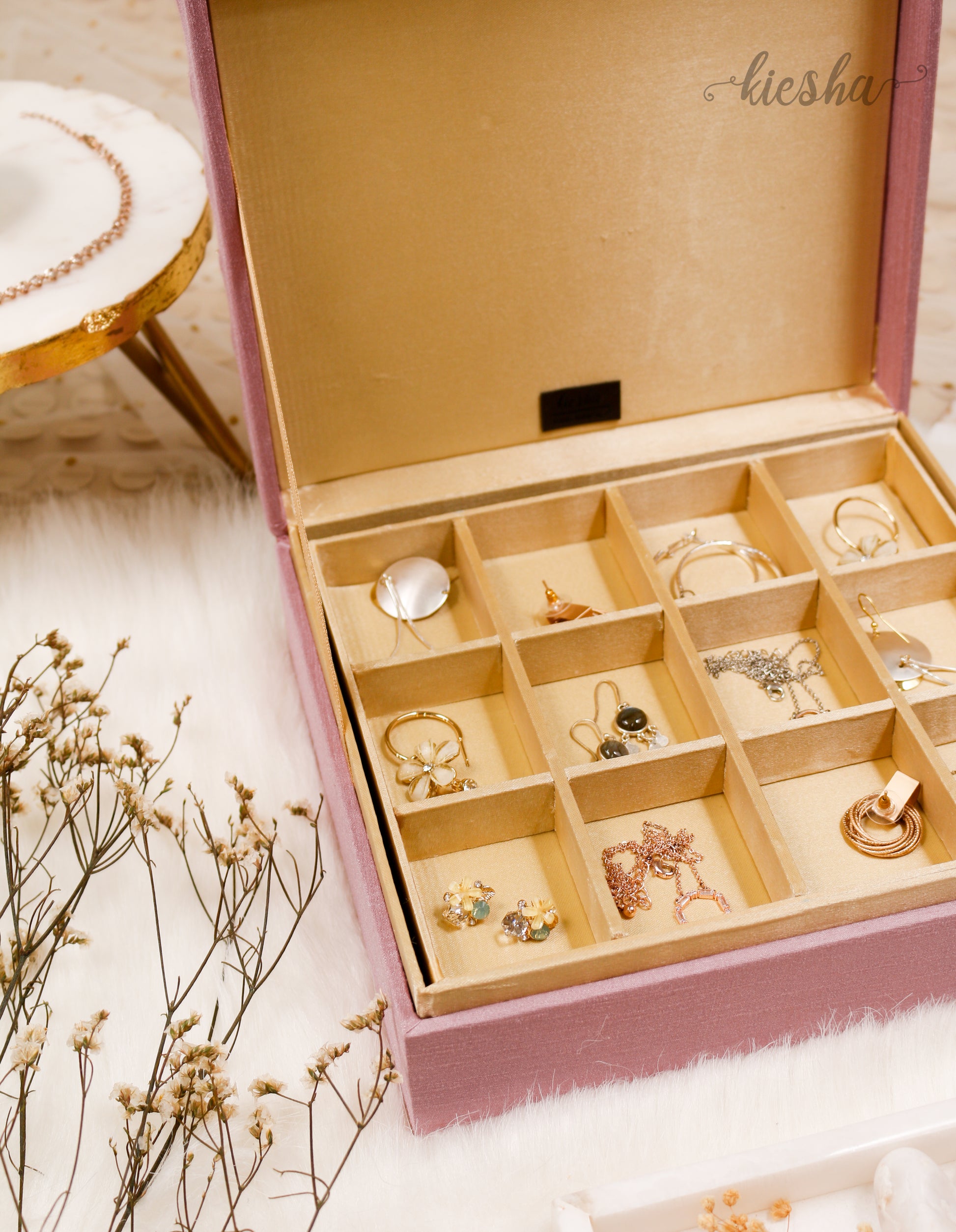 Earring Box Lavender Frost