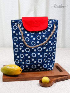 Lunch Bag Indigo (Medium)