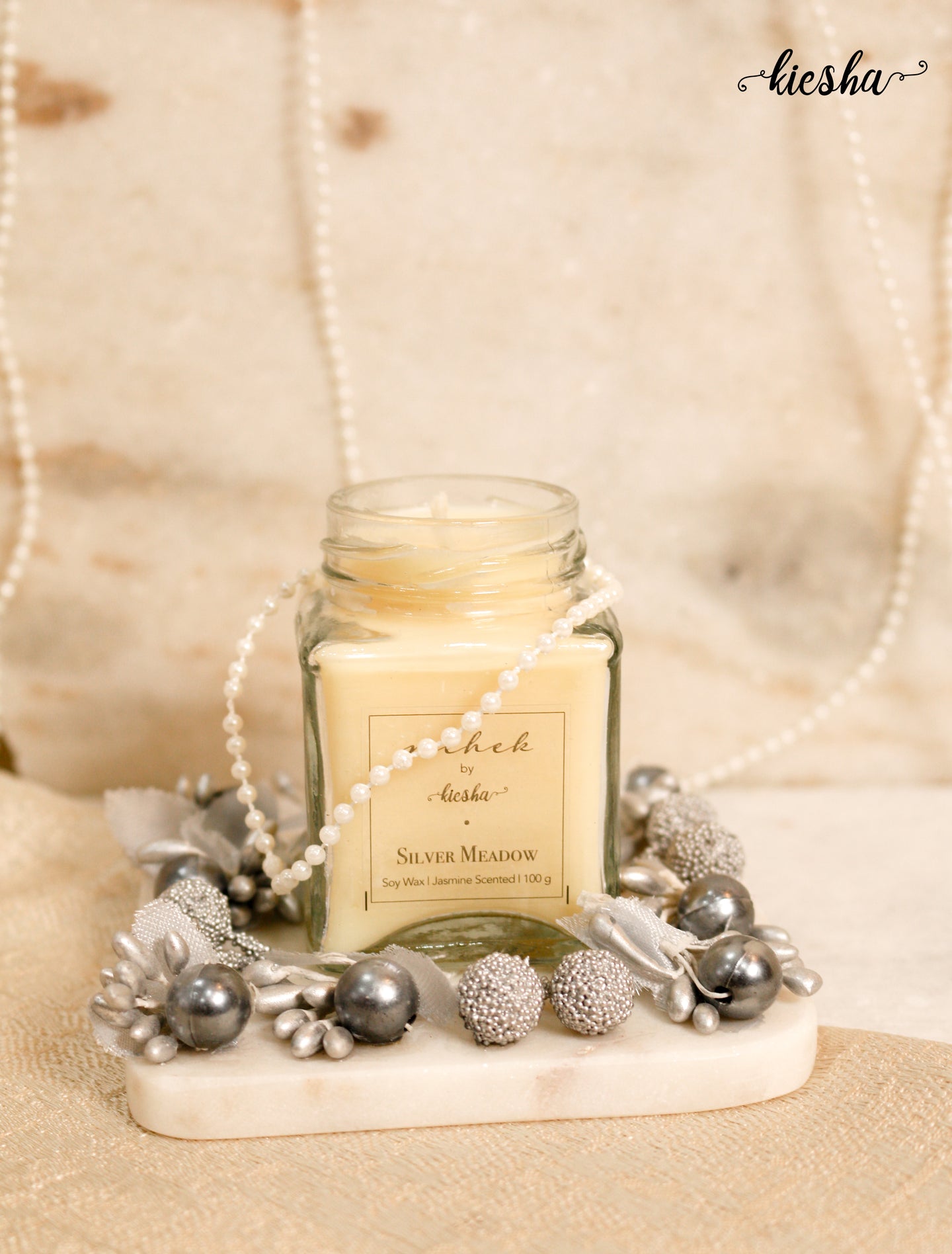 Silver Meadow - Jasmine Scented Candle